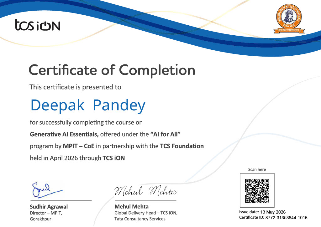Certificate name